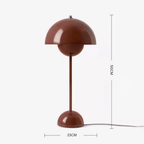 Danish Bud Floor Lamp – Modern E27 Metal Standing Light for Living Room & Foyer